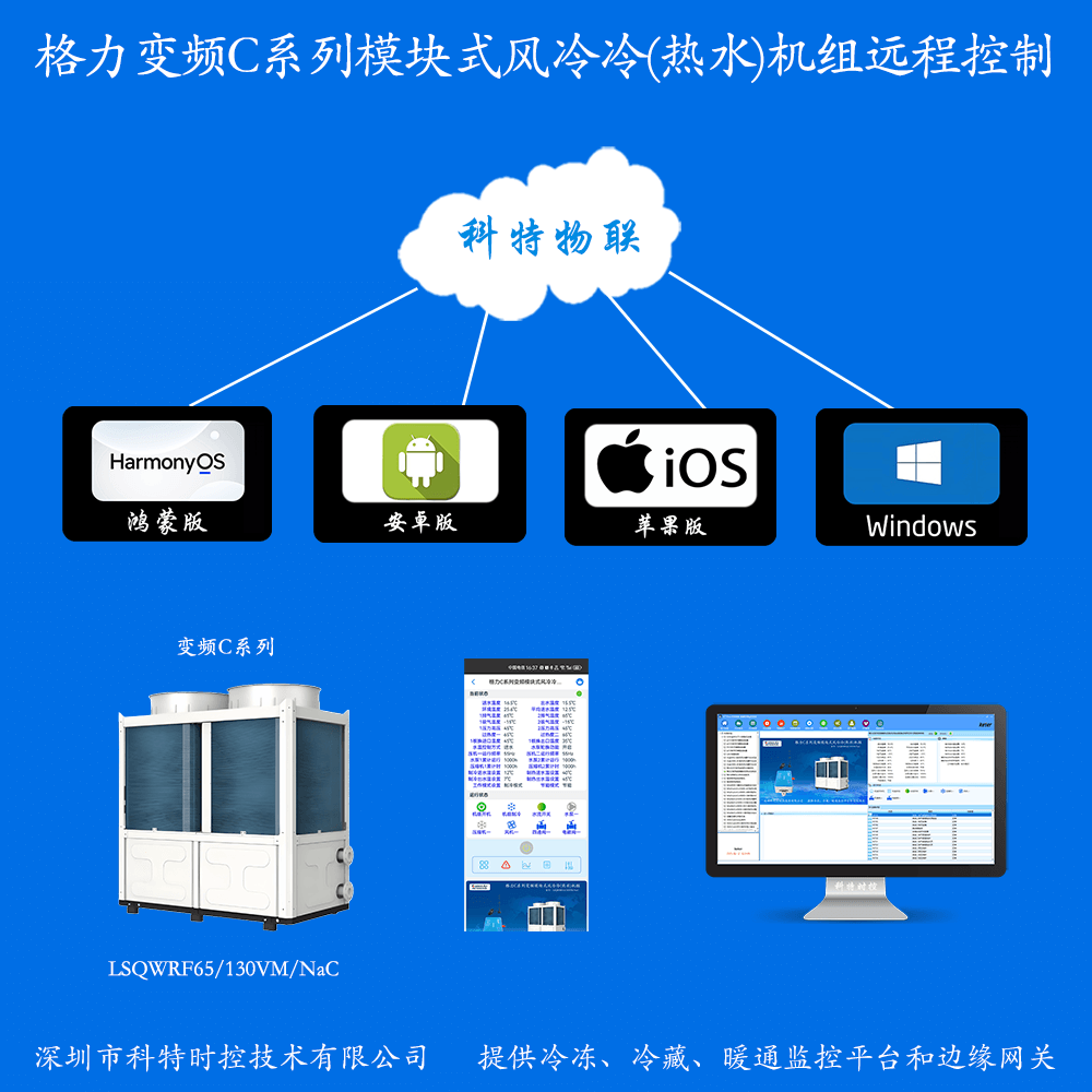 格力空调-格力风冷模块机-格力空调远程控制网关-格力空调手机远程控制App-格力空调群控系统