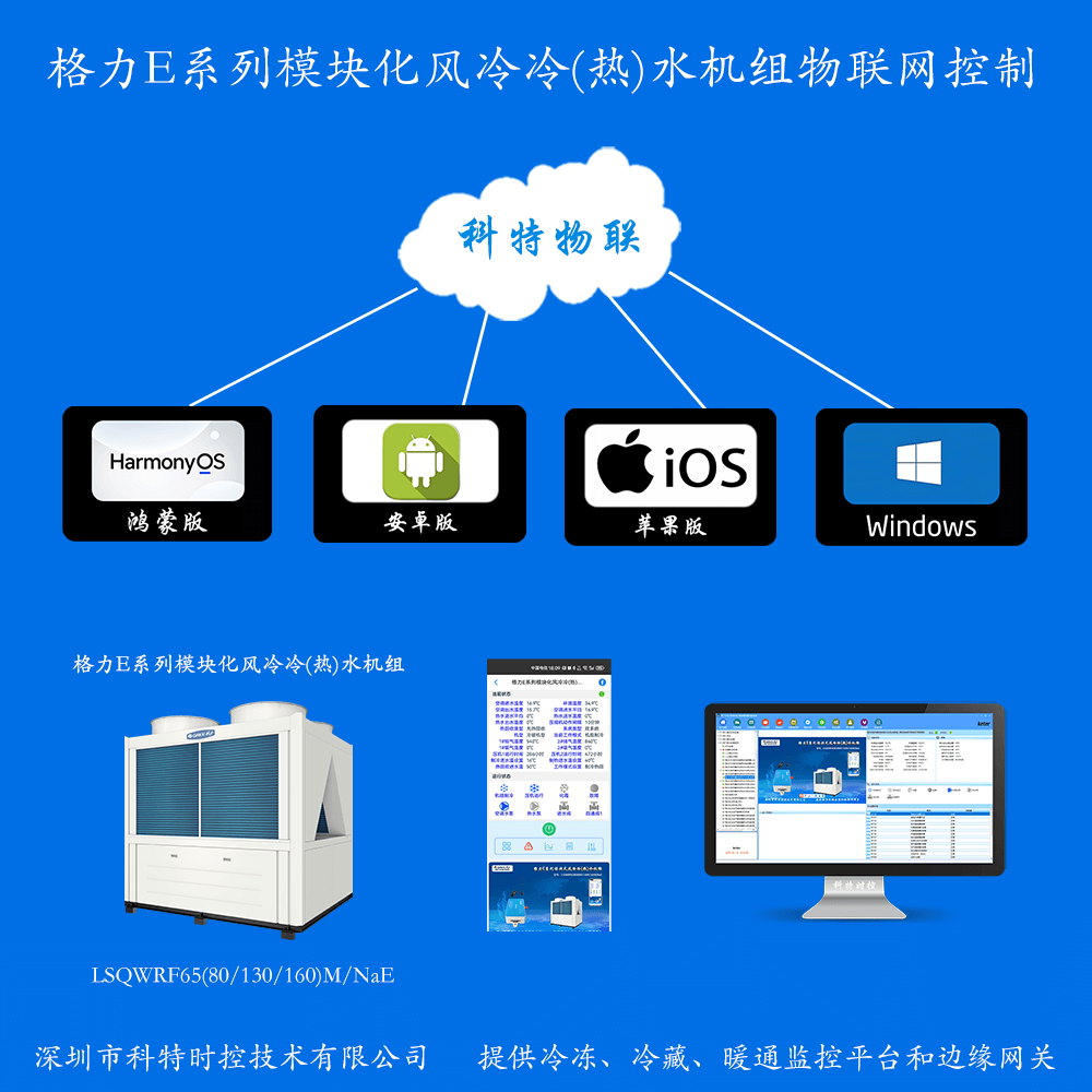 格力空调-格力风冷模块机-格力空调远程控制网关-格力空调手机远程控制App-格力空调群控系统
