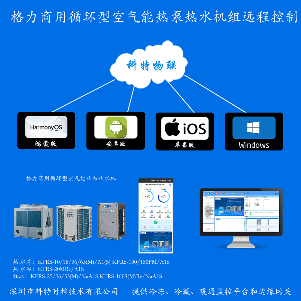 格力空调-格力热水机-格力热水机远程控制网关-格力热水机远程控制App-格力热水机远程控制系统