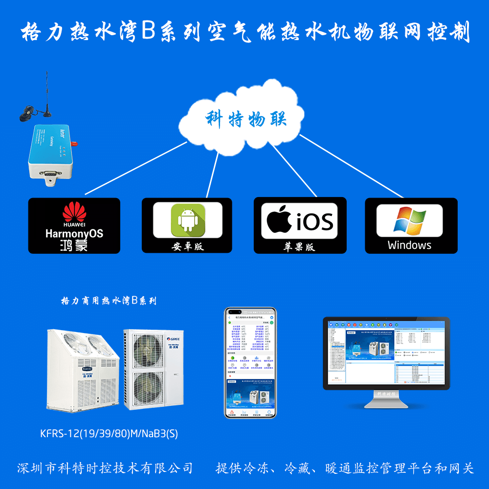 格力空调-格力热水机-格力热水机远程控制网关-格力热水机远程控制App-格力热水机远程控制系统