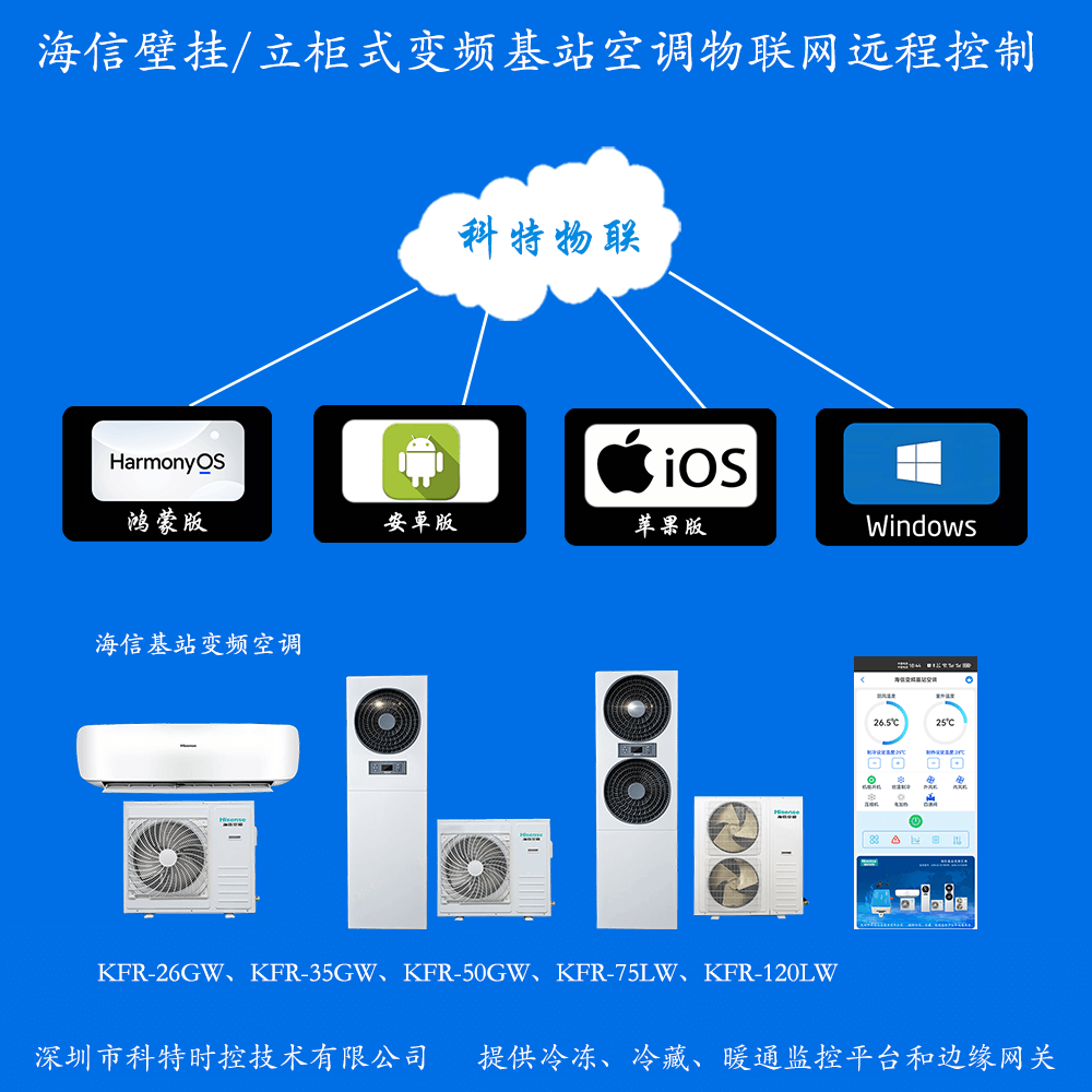 海信空调-海信变频基站空调-海信精密空调-海信机房空调-海信恒温恒湿空调-海信壁挂式变频基站空调物联网远程手机控制网关-海信精密空调远程控制