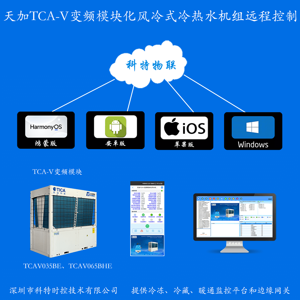 天加空调-天加商用中央空调-天加风冷模块机组-天加模块化变频风冷式冷热水机组-天加空调手机远程控制APP-天加空调远程控制-天加空调群控系统