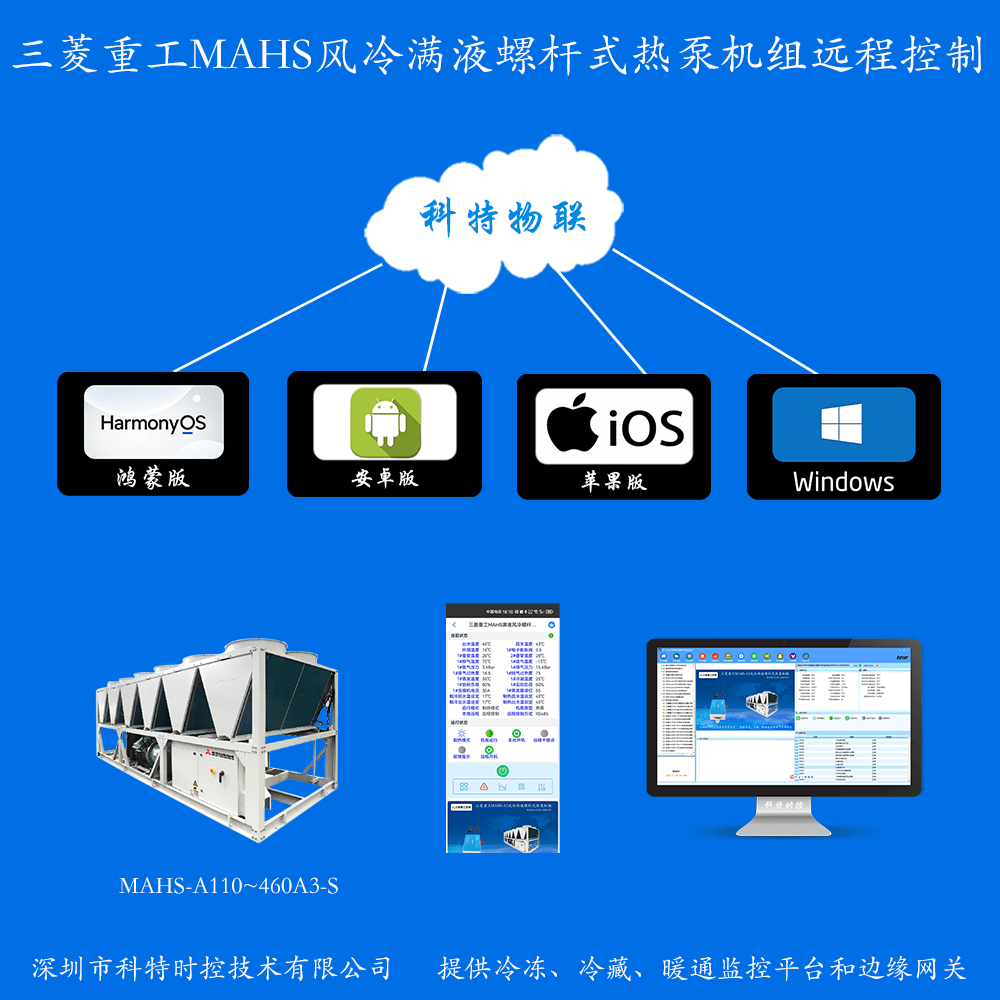 三菱重工空调-三菱重工螺杆机-三菱重工冷水机-三菱重工空调物联网关-三菱重工空调远程控制APP-三菱重工空调远程控制