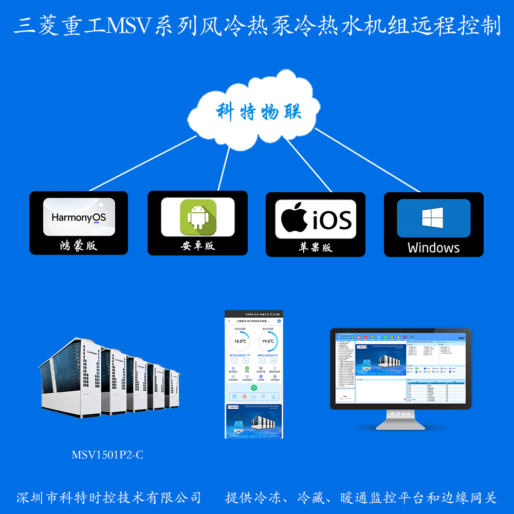 三菱重工MSV系列风冷热泵冷热水机组