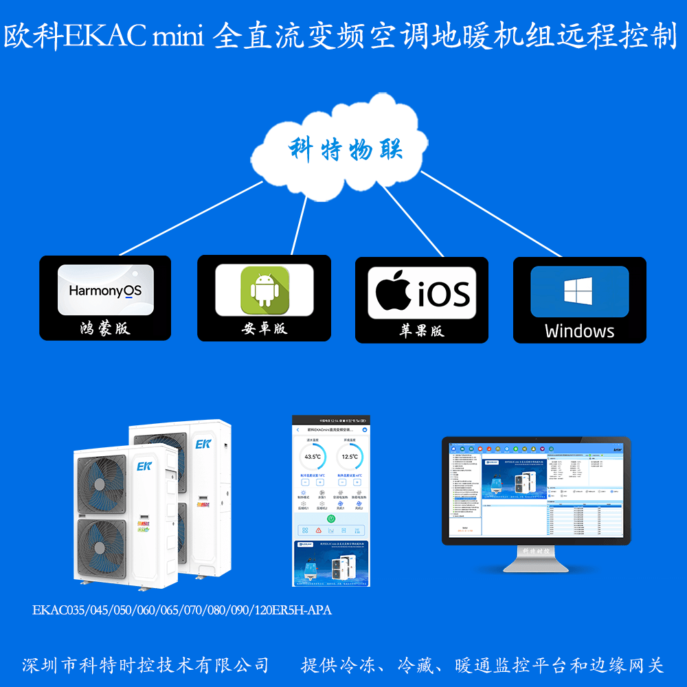 欧科空调-欧科空调地暖机组-欧科空气能二联供-欧科空调物联网网关,欧科空调App监控-欧科空调远程监控