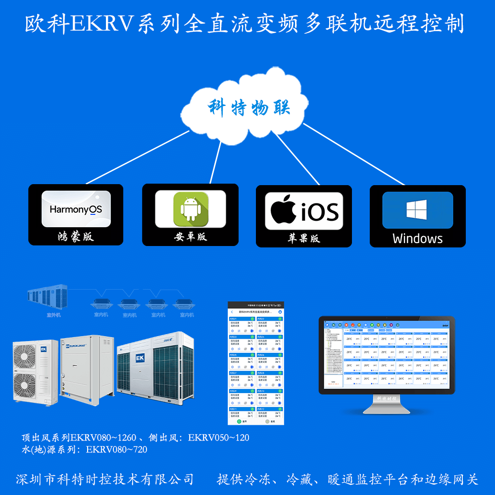 欧科空调-欧科中央空调-欧科多联机中央空调-欧科空调物联网网关-欧科空调App远程控制-欧科空调远程监控