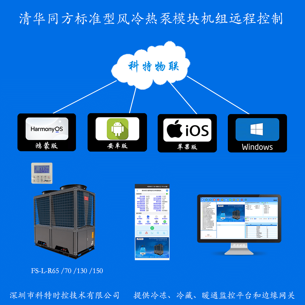 清华同方风冷热泵模块机组