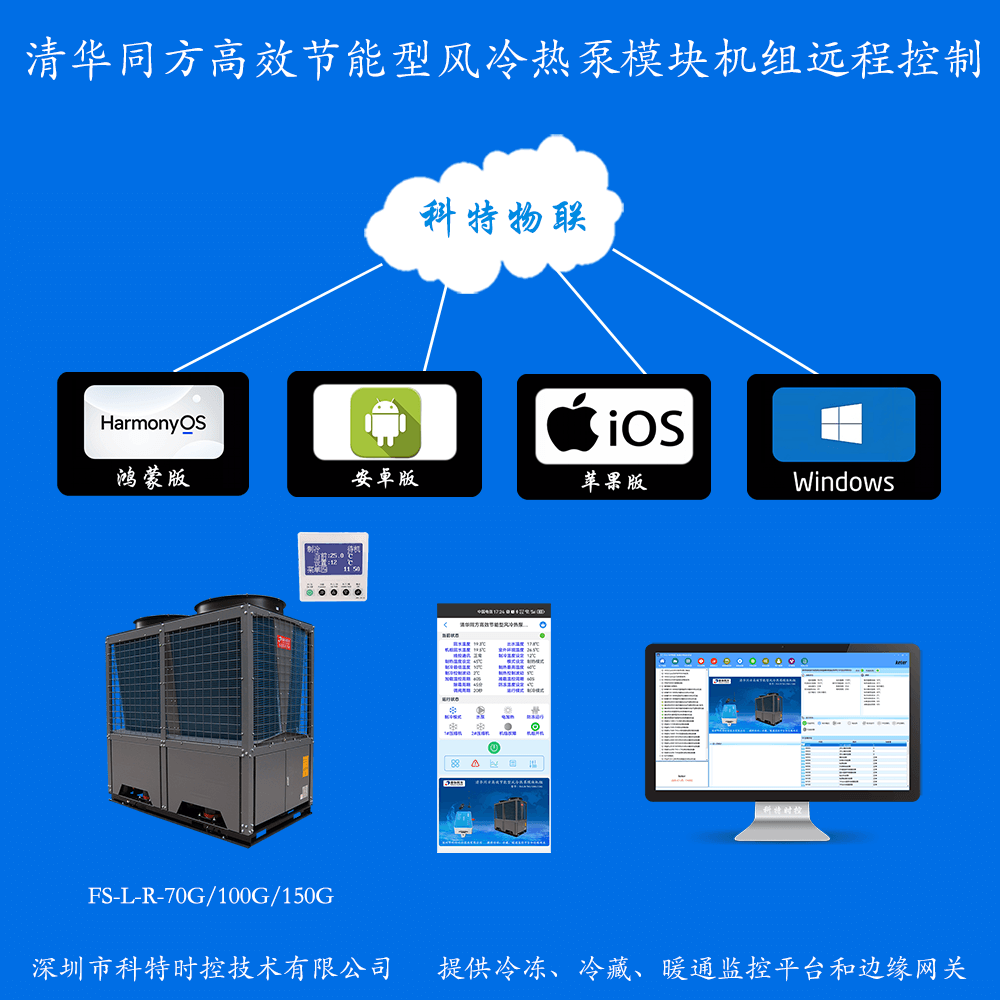 清华同方风冷热泵模块机组