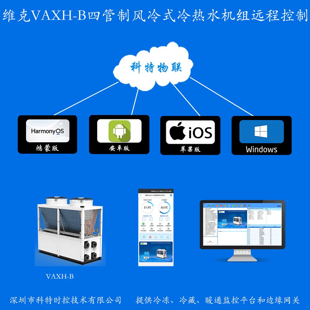 维克空调-维克风冷模块机-维克VAV模块机-维克模块化风冷式冷(热)水机组-VAV系列远程控制网关-维克空调物联网网关-维克空调App远程控制-维克空调远程监控