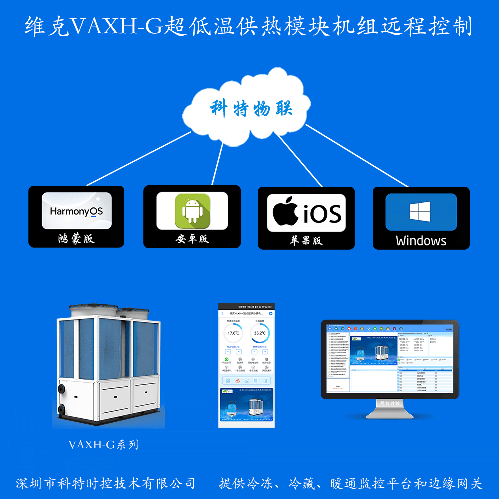 维克空调-维克风冷模块机-维克VAV模块机-维克三联供-维克VAXH-G超低温供热模块机组远程控制网关-维克空调物联网网关-维克空调App远程控制-维克空调远程监控