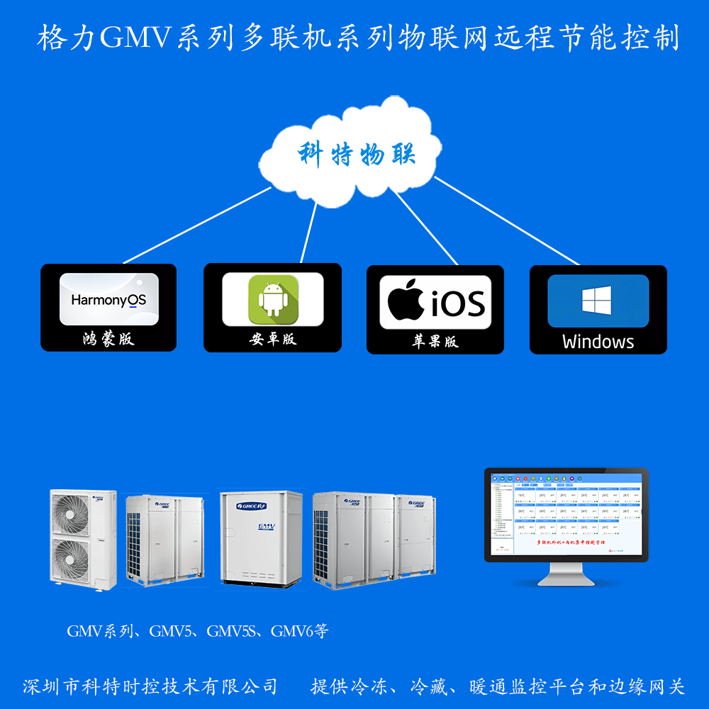 格力多联机空调远程控制