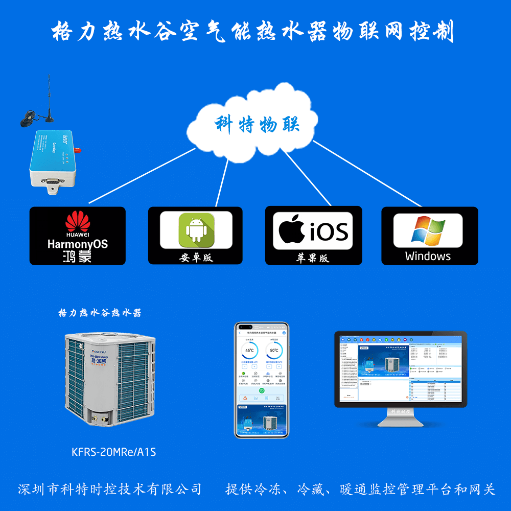 空调远程控制-格力空调远程控制-格力热水谷商用空气能热水机远程控制