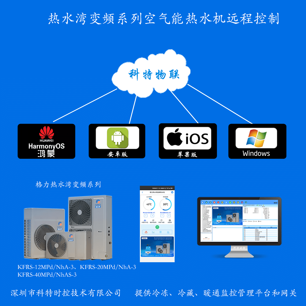 格力空调-格力热水机-格力热水机远程控制网关-格力热水机远程控制App-格力热水机远程控制系统