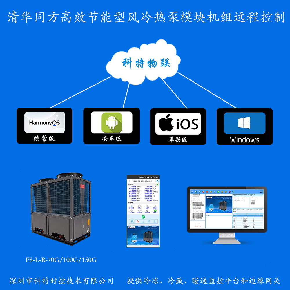 清华同方风冷热泵模块机组