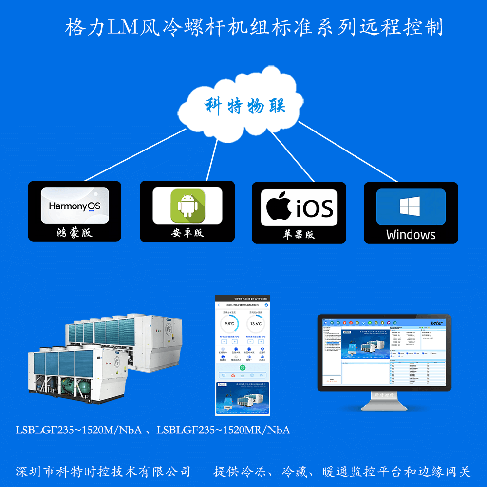格力LM风冷螺杆机组标准系列远程控制网关