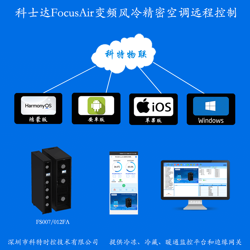 科士达FocusAir变频风冷精密空调远程控制网关产品图