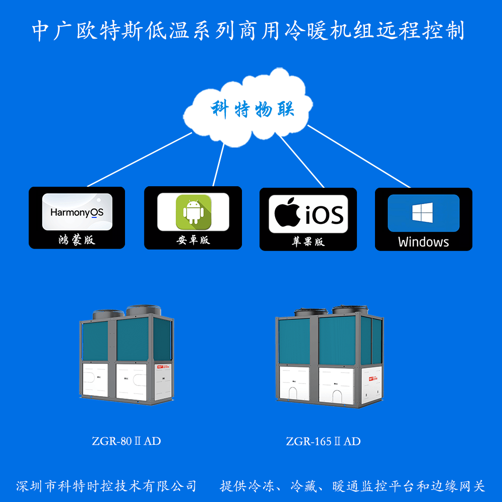 中广欧特斯低温系列商用冷暖机组远程控制网关