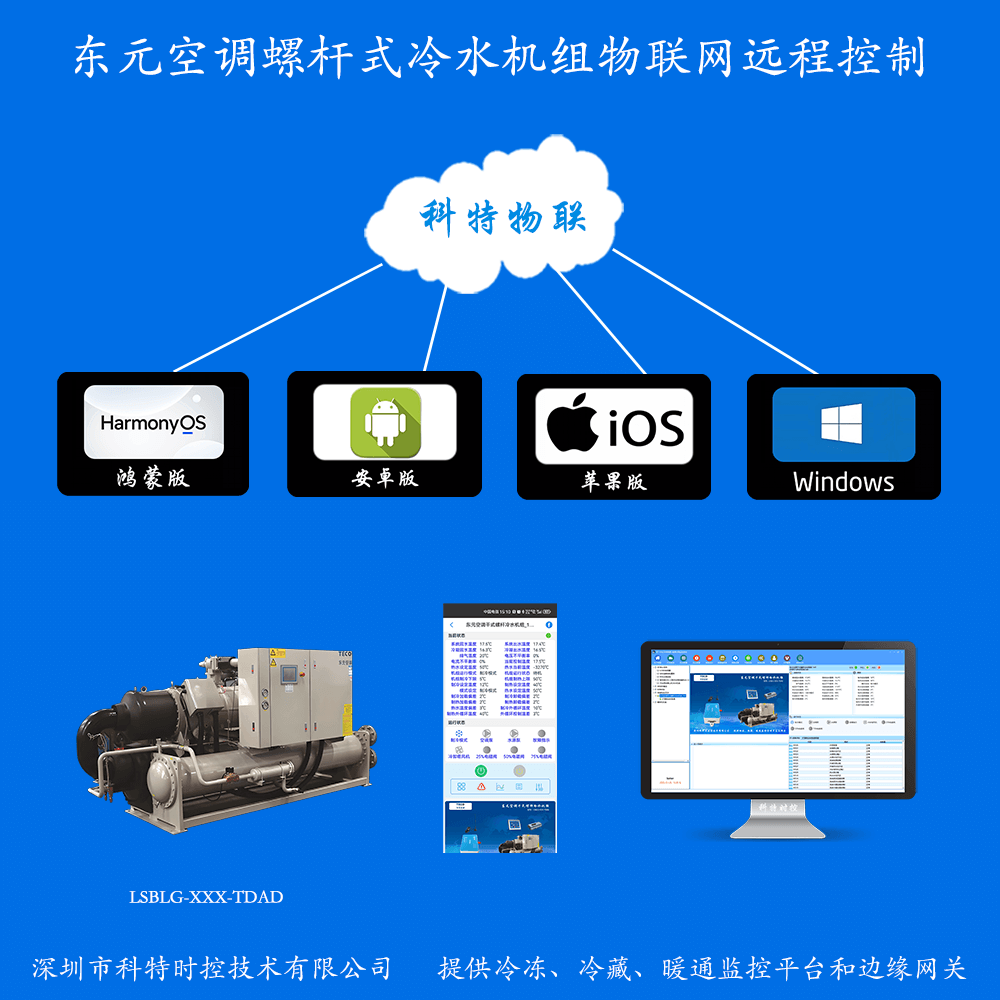 东元空调干式螺杆冷水机组远程控制网关