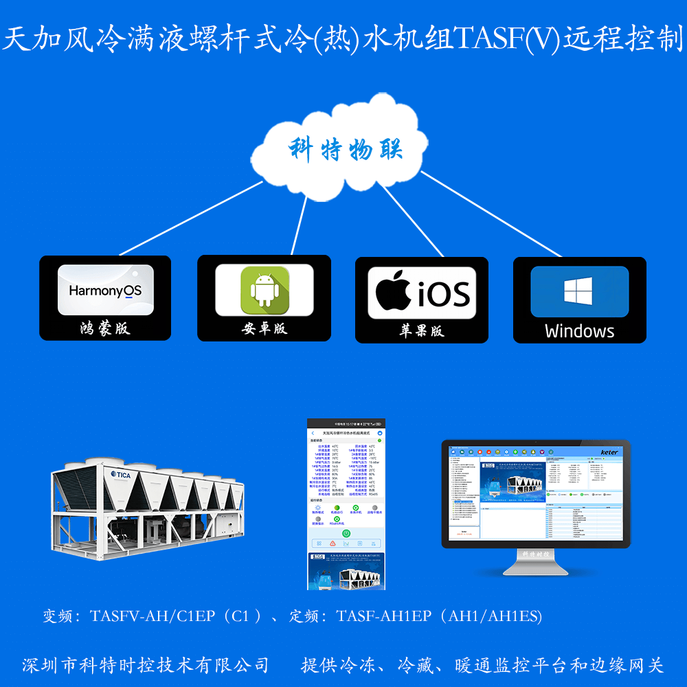 天加风冷螺杆式冷(热)水机组满液式远程控制网关
